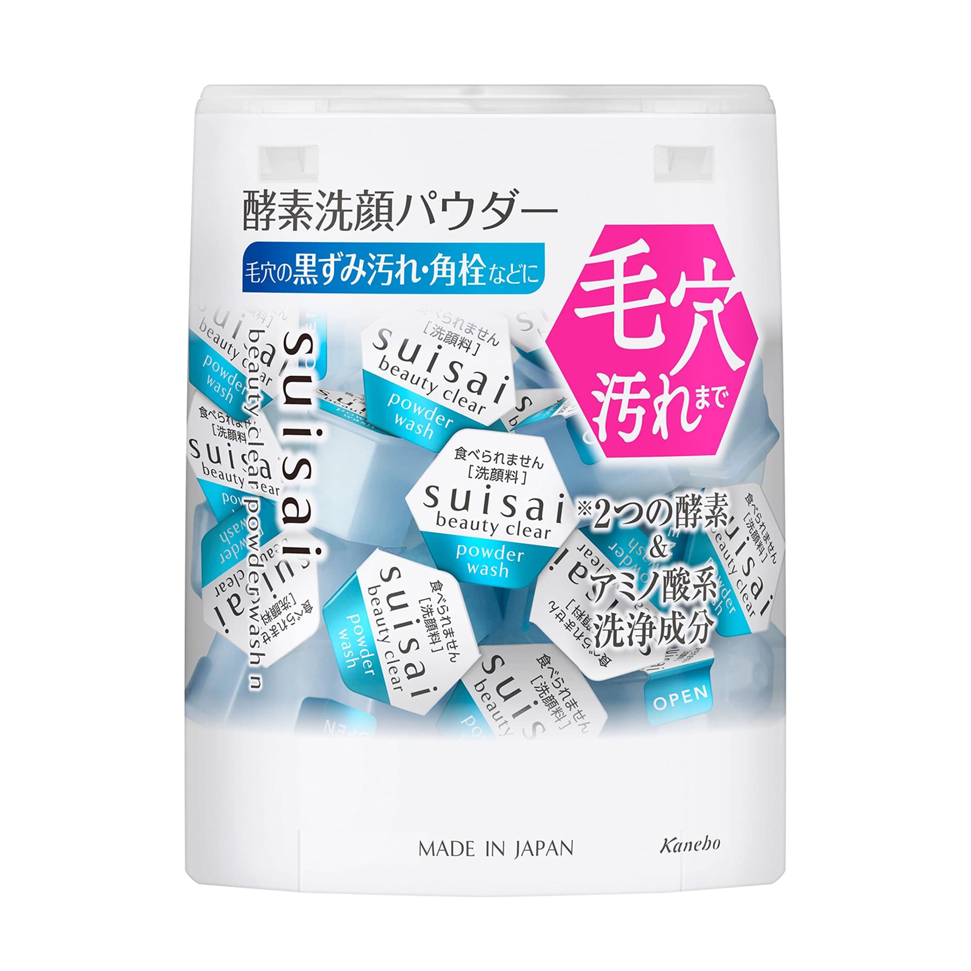 Ензимна пудра для обличчя Kanebo Suisai Beauty Clear Powder Wash, 32*0.4 г